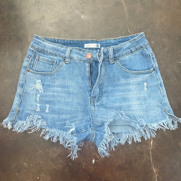Adele B Jean shorts size small. - Picture 1 of 4